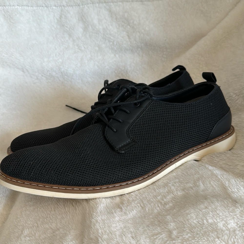 Goodfellow Shoes Size 10 Black Fabric Mens Dress Shoe